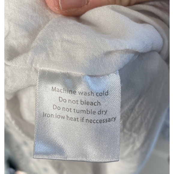 Princess Polly Women's Smocked Mini Dress Size 10 Lined Coquette Boho Peasant - Picture 12 of 13